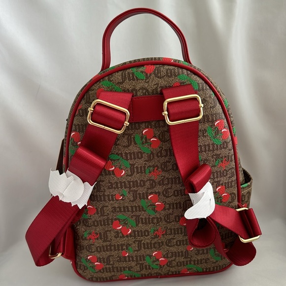 Juicy Couture Juicy Fruit Cherry Backpack - NWT - Picture 3 of 11